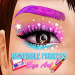 Incredibile princess eye art gioco