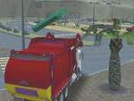 Island Clean Truck Garbage Sim game