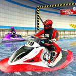 Jet Sky Water Boot Racing Game spel