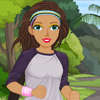 Jogging Sweetie Dress Up game