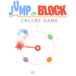 Juego de colores de salto o bloque