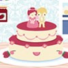Gâteau de mariage de kawaii jeu