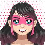 Creador de avatares de superhéroes de Kawaii juego