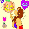 Happy Halloween 9 de colorat pentru copii joc