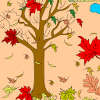 Kids coloring Autumn game