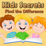 Los secretos para niños encuentran la diferencia juego