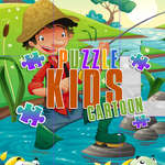 Copii Cartoon Puzzle joc