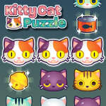 Kitty Katze Puzzle Spiel