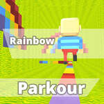 Parkour arcobaleno KOGAMA gioco
