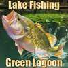 Tó horgászat zöld lagúna játék