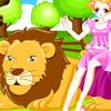 Lion princess dressup jeu