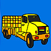 Long village truck coloring game
