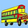 Long country bus coloring game