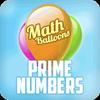 Matemáticas números de primos de globos juego