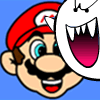 Mario vs Boo game