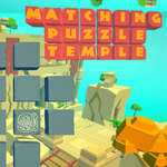 Temple de puzzle correspondant jeu