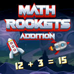 Математически ракети Допълнение игра