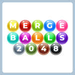 Merge Balls 2048 game