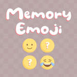 Memória emoji játék