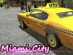 Miami Taxichauffeur 3D spel