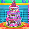 Чудовище висок сватбена торта игра