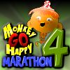 Scimmia andare felice maratona 4 gioco