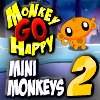 Affen gehen glückliche Mini-Affen 2 Spiel