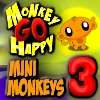 Majom GO boldog Mini majmok 3 játék