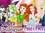Monster Vs Prinzessin Instagram Herausforderung Spiel