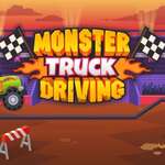 Het Drijven van de Vrachtwagen van het monster spel