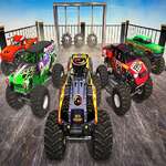 Monster Truck Onmogelijk Stuntspoor spel