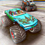 Simulación de conducción de acrobacias de Monster Truck juego