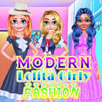 Moda femenina moderna de Lolita juego