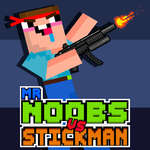 Г-н Noobs срещу Stickman игра