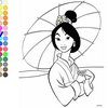 Mulan colorazione gioco