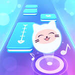 Müzik Kedi Piyano Fayans Oyunu 3D