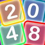 Neon 2048 spel