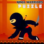 Puzzle Ninja bojovníci hra