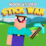 Noob vs Pro Stick háború játék