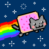 Nyan котка муха игра