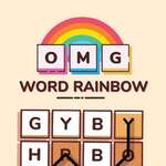 OMG Wort Regenbogen Spiel