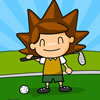 Outdoor mini golf game