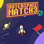 Outerspace Match 3 Zoekertjes spel