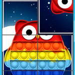 Owl Pop It Rotation jeu