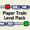 Papír vonat szintű csomag játék