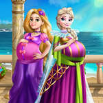Palace Princesses Pregnant BFFs juego