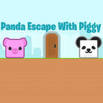Panda Escape avec Piggy jeu