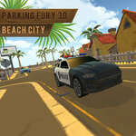 Parkolás Fury 3D Beach City játék