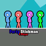 Party Stickman 4 Giocatore gioco