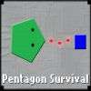 Pentagon túlélési játék